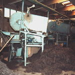 Spinning machines for horsehair